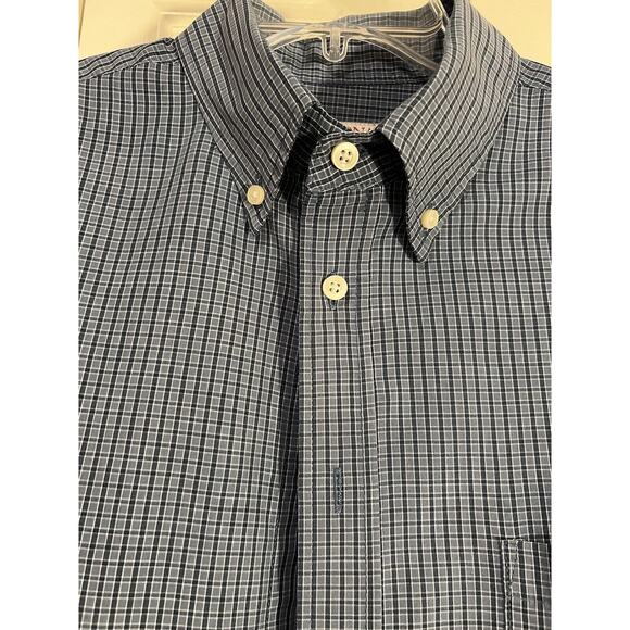 Merona Long Sleeve Men's Large Button Down Shirt--Blue - Picture 1 of 8